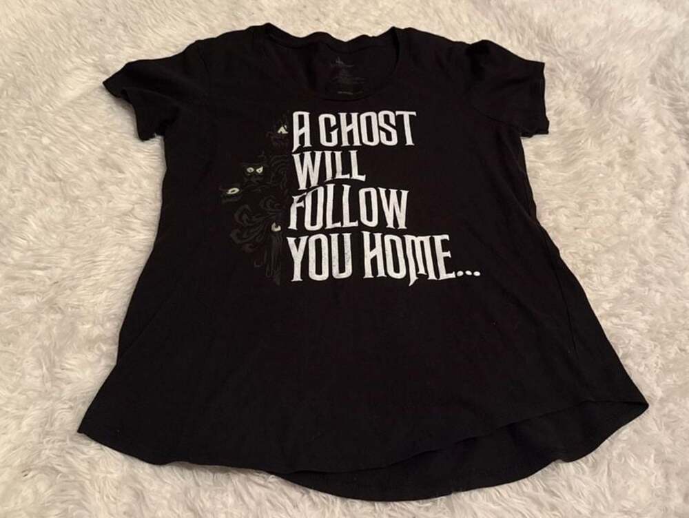 Disney Parks The Haunted Mansion A Ghost Will Follow You Home Graphic T-Shirt La